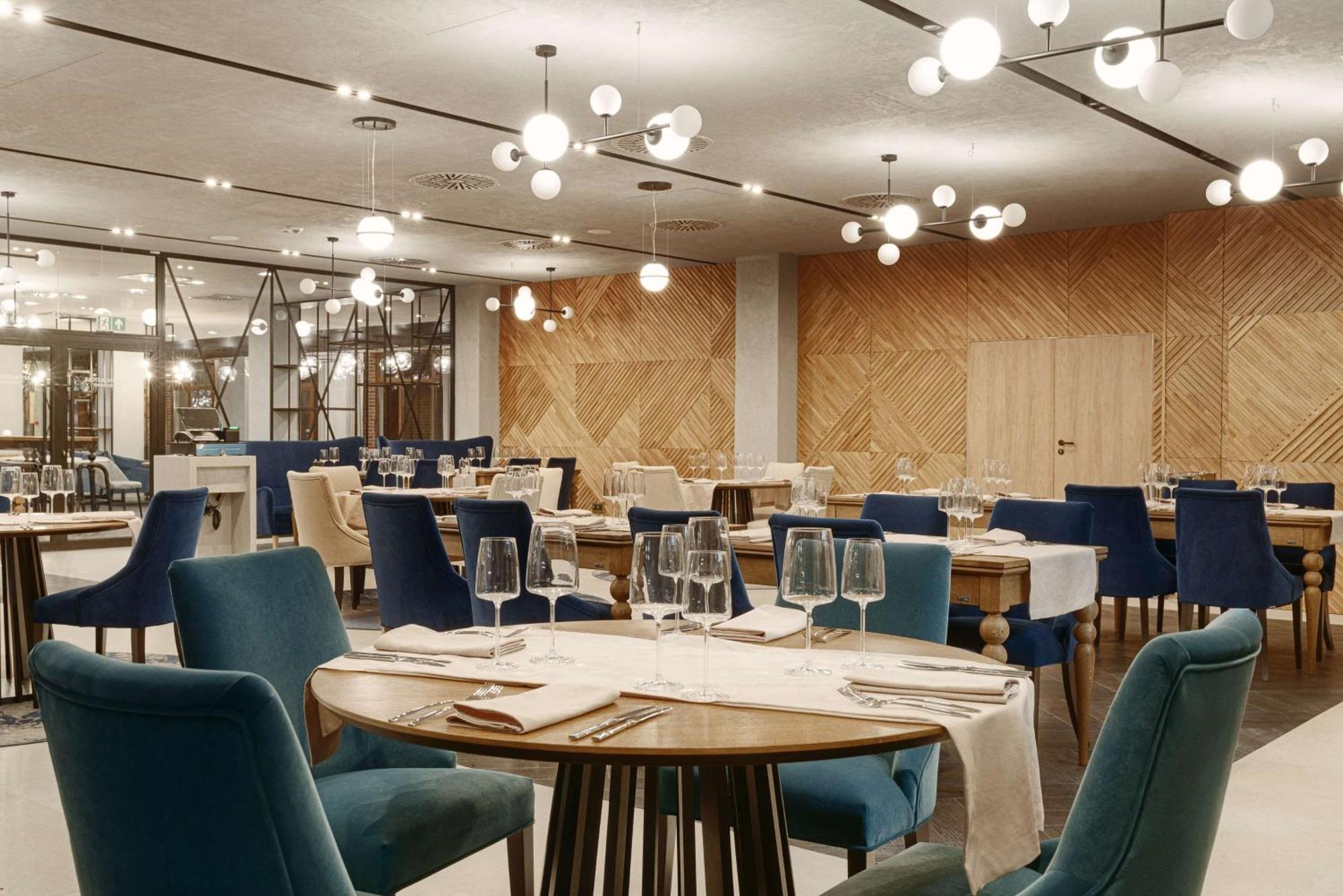 Radisson Blu Resort & Conference Center, Ostroda Mazury Bagian luar foto Restaurant